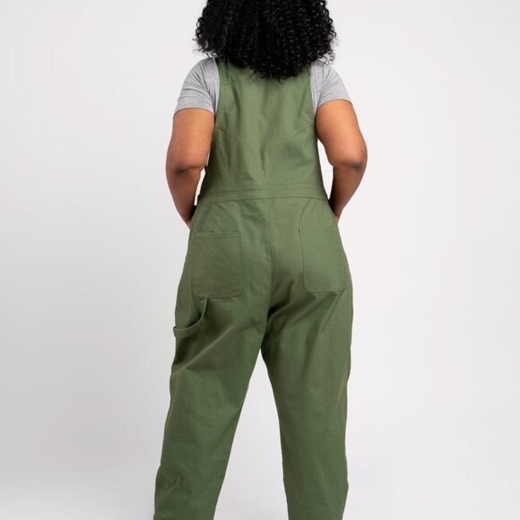 Alder - Pine Green Overalls - Picture 2 of 8